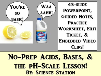 Preview of Acids, Bases, and the pH Scale