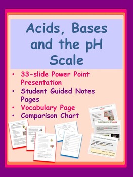 Preview of Acids, Bases, and the pH Scale Powerpoint