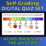 Acids, Bases, and the pH Scale -- Quiz Assignments on Goog
