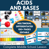 Acids and Bases Complete 5E Lesson Plan