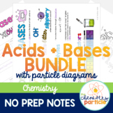 Acids and Bases [GROWING] Notes Bundle | High School Chemistry