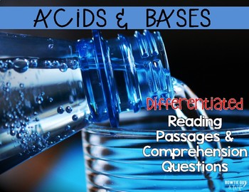 Preview of Acids and Bases Leveled Texts for Differentiated Reading