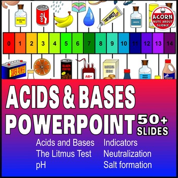 Acids and Bases Powerpoint by Acorn | Teachers Pay Teachers