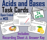 Acids and Bases Task Cards Activity