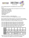 Acids and Bases Test Tube Lab