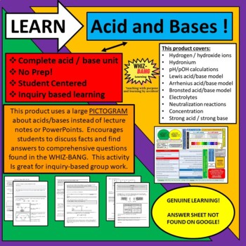 Preview of Acids and Bases - complete inquiry based unit