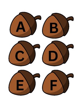 Preview of Acorn ABC's
