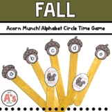 Fall Acorn Munch! Alphabet Game | Preschool Circle Time Ac