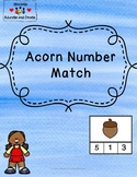 Acorn Number Match - FREEBIE
