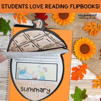 Flip Its! Acorn Story Elements and Nonfiction Flipbooks Reading Response