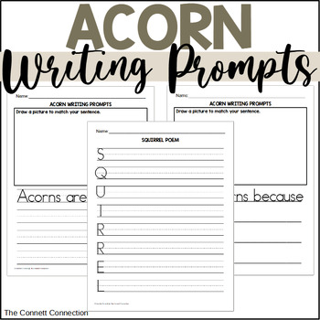 Preview of Acorn Writing Prompts