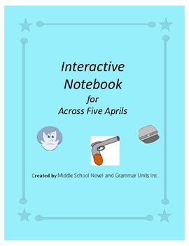 Preview of Across Five Aprils Interactive Notebook