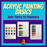 Acrylic Painting Color Theory Worksheets Middle School Art