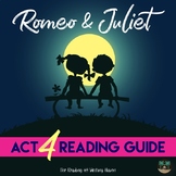 Act 4 Romeo and Juliet Reading Guide with Answer Key