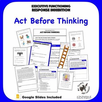 Preview of Act Before Thinking Executive Functioning Response Inhibition PBIS