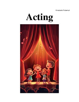 Preview of Act it Out, creative activity for children, acting skills