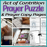 Act of Contrition: Cursive & Print Handwriting + PRAYER PU