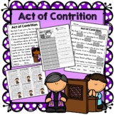 Act of Contrition Prayer, Act of Contrition Lesson and Pra