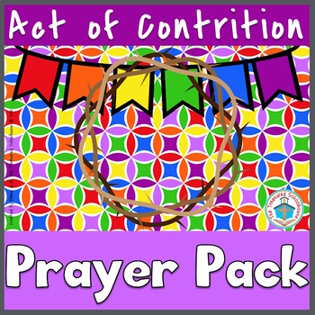 Preview of Act of Contrition Prayer Pack
