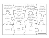 Act of Contrition Puzzle Activity