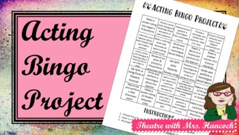 Preview of Acting Bingo Project
