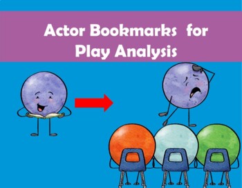Preview of Acting Bookmarks for Play Analysis