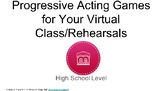 Acting Games for Virtual Spaces