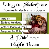 Acting out Shakespeare: A Midsummer Night's Dream (Small G