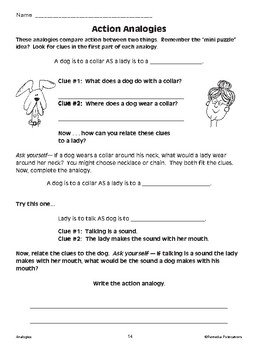 Preview of Action Analogies: Critical Thinking Skills