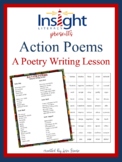 Action Poems - A Poetry Writing Lesson
