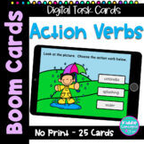 Action Verb Boom Cards - Distance Learning