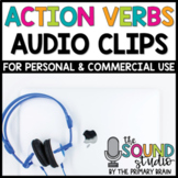 Action Verbs Audio Clips for Digital Resources