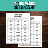 Action Verbs Charades Game | Fun Grammar Activity | Printable