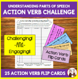Action Verbs Flip Cards Activity