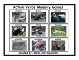 Action Verbs Memory Game