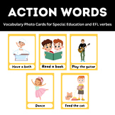 Action Verbs Picture Cards  |EFL Verbs Flashcards