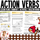 Action Verbs Lesson |  Bulletin Board AND Lesson Plans Included