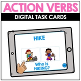 Action Verbs - Speech Therapy BOOM Cards™️ 