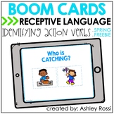 Action Verbs - Speech Therapy BOOM Cards™️ - Spring FREE