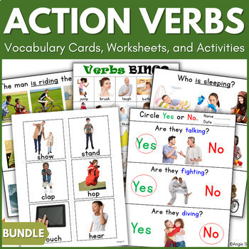 action verb worksheet teaching resources teachers pay teachers