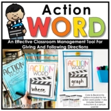Action Word | Classroom Management Strategy | Effective Wa
