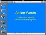 Action Words SmartBoard Presentation