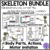 Actions Activities Halloween, Skeleton, Anytime BUNDLE for