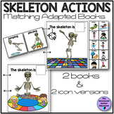 Actions Adapted Books Skeleton, Halloween, Anytime for Spe