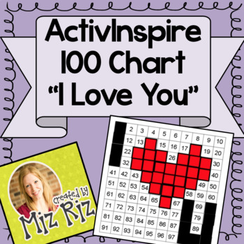 Preview of ActivInspire 100 Chart Picture- I Love You