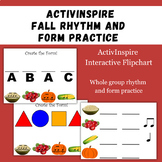 ActivInspire Fall Form and Rhythm Flipchart