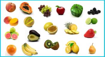 Preview of ActivInspire Lesson - Fruits and Vegetables
