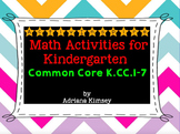ActivInspire Math Common Core K.CC.1-7