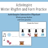 ActivInspire Winter Rhythm and Forms Practice
