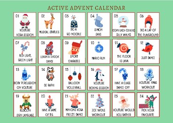 Preview of Active Advent Calendar